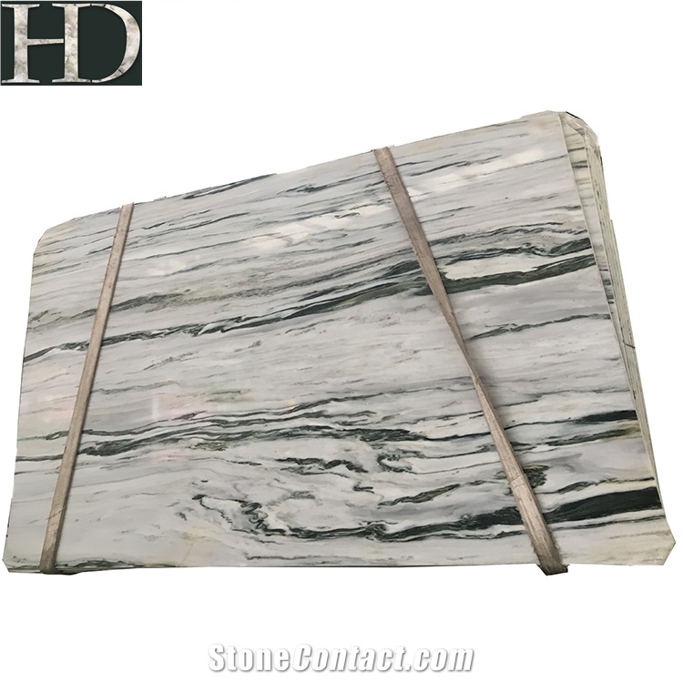 Factory Direct Supply New Green Jade Marble Slab