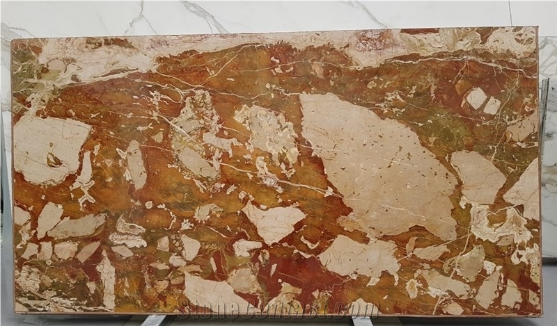 Breccia Pontificia Diaspro Rosso Marble Slab&Tile