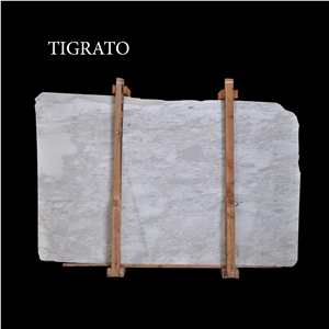 Tigrato White, Bianco Leopard Marble Slabs