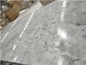 Armani Silver Marble Grey Calacatta Floor Stone