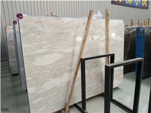 Italian Bianco White Marble Wall Stone Tile Slab