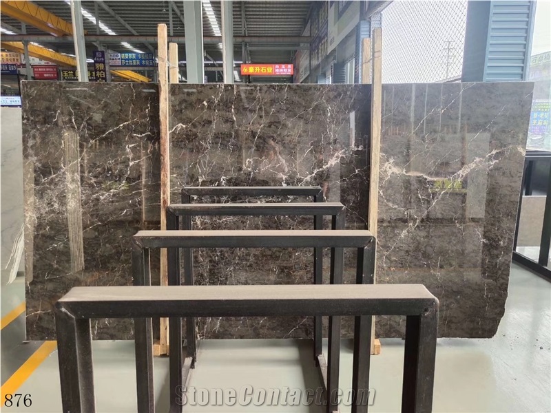 Italy Grey Marble Hunan Grey Wall Stone Tile Slab