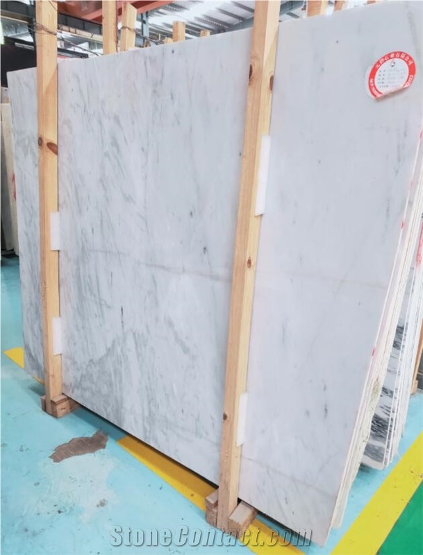New Carrara White Marble Floor Tiles Natural Slabs