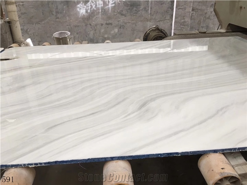White Galaxy Marble Bathroom Wall Cladding Tiles