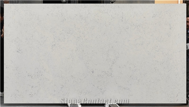 Caesarstone 4044 White Carrara Quartz Slabs Tiles