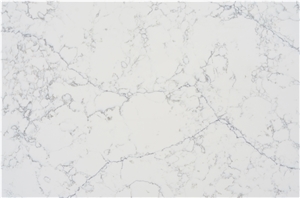 Carrara White Quartz Stone Artificial Stone Slab