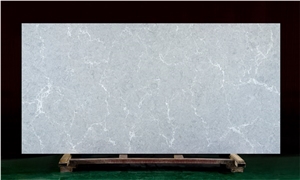 Ceasarstone Grey Solid Surface Slabs Quartz Stone