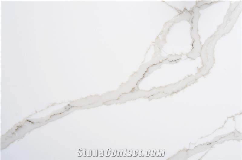 Kitchen Tiles Artificial Stone White Quartz Slabs