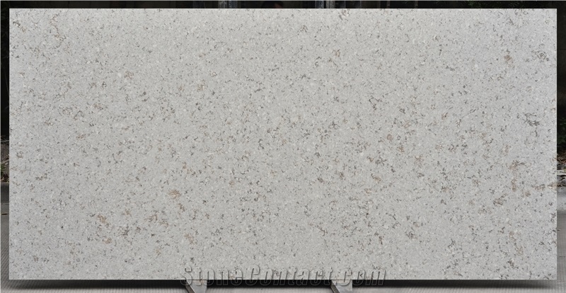 White Artificial Quartz Stone Slabs Wall Tiles