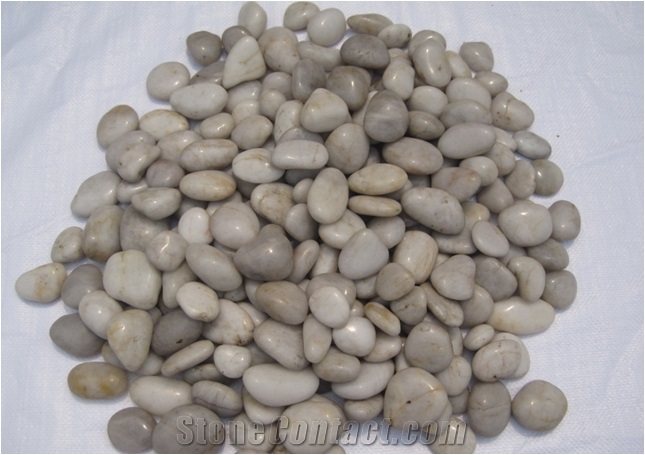 Mixed Colour Pebblestone for Landscaping