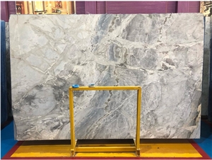 Natural Grey Rock Marble Countertop Tile Slab
