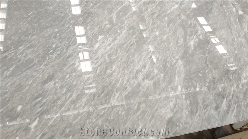 Polished Maserati Grey Marble for Interior Design