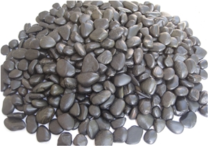 Polished Yellow Colour Pebble Stone for Landscaping