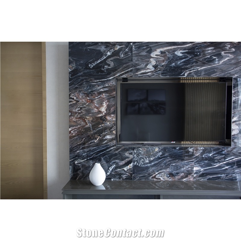 Mystic River Marble Background Walling