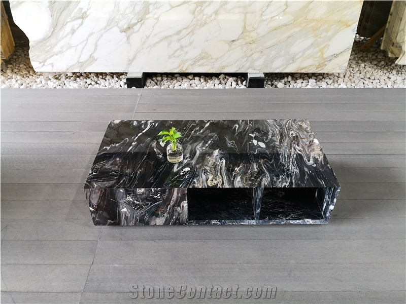 Mystic River Marble Table