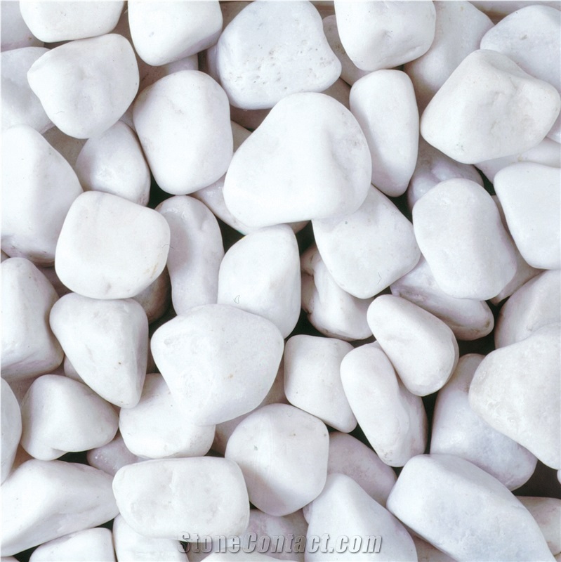 White Dolomite Pebble Stones