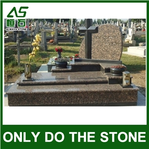 Baltic Brown Tombstone,Gravestone,Headstone