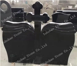 China Black/Cross Upright Stone Monument/Headstone