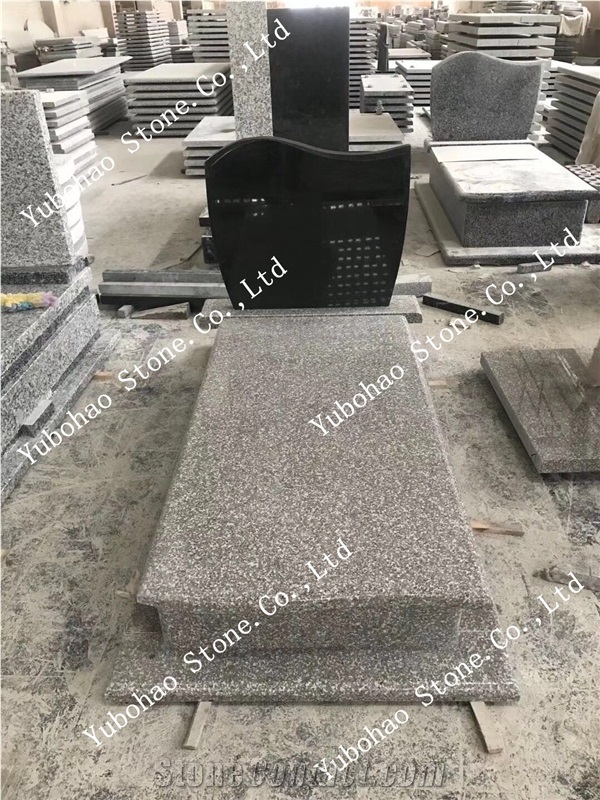 G664/Poland Upright Granite Tombstone/Headstone