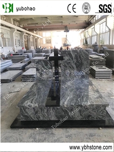 New G623/Poland Style Granite Tombstone/Headstone