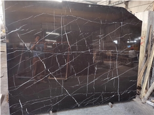 Black Marble Nero Marquina Marble Stone for Floor