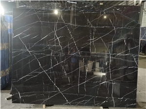 Black Marble Nero Marquina Marble Stone for Floor