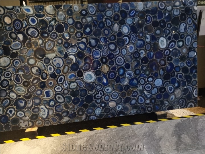 Brazil Blue Pebble Granite Slabs&Tiles for Walling