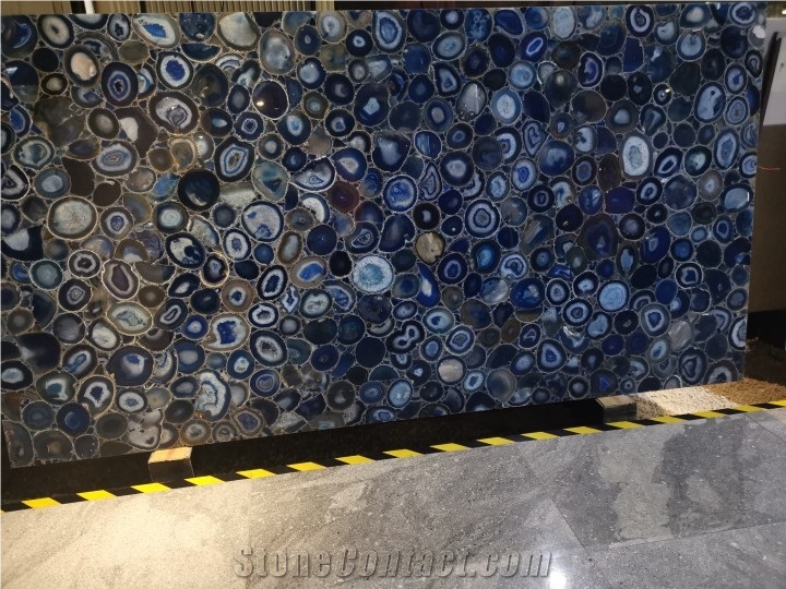 Brazil Blue Pebble Granite Slabs&Tiles for Walling