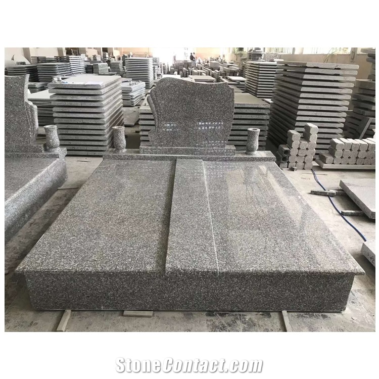 Cheap Chinese G664 Granite Tombstone for Europe