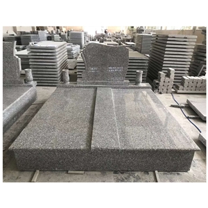 Cheap Chinese G664 Granite Tombstone for Europe