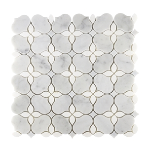 Cheap White Marble Mosaic Tile