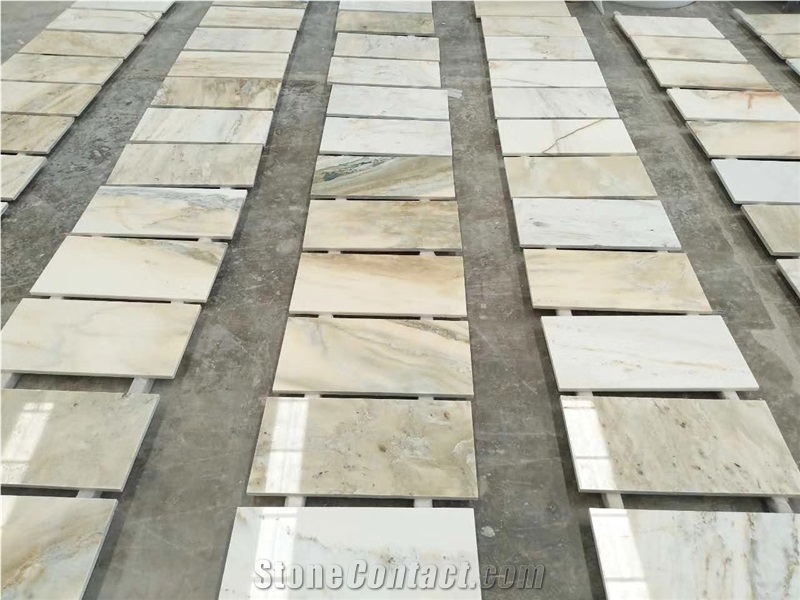 China Blue Sea Jade Marble Floor Tiles