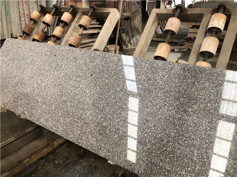 China New G664 Granite Purple Base Slabs Tiles