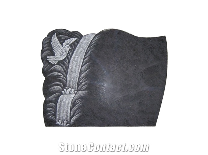 Custom Shadow Carving Granite Tombstone,Gravestone