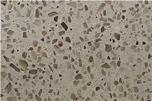 Customized Mixed Colorterrazzo Slabs for Flooring