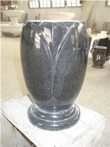 Granite Cemetery Grave Memorial Vase