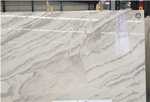 Greece Calacatta Paonazzo Marble Bookmatch Wall
