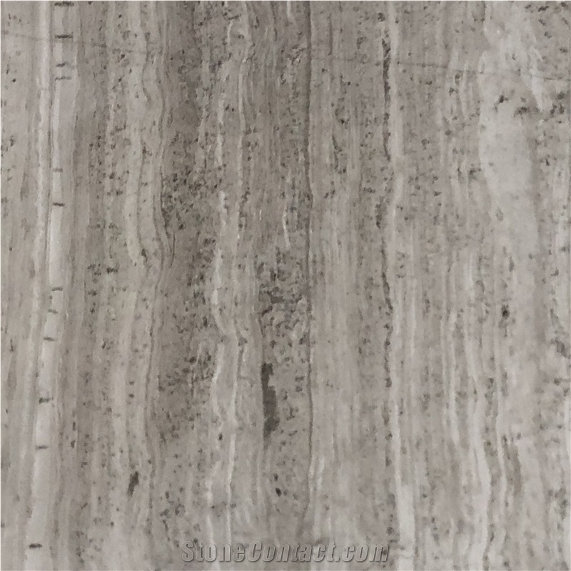 Grey Serpeggiante Marble Wooden Slabs Tiles Wall