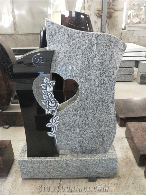 Indian Black Granite Monument,Headstone,Tombstone