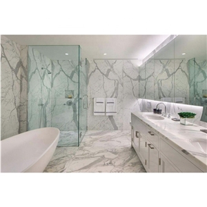 Interior Decorative East White Marble Tiles