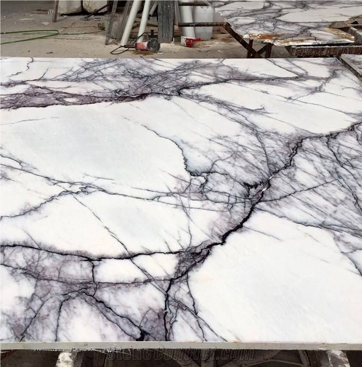 Luxury Milas Lilac Marble for Kitchen Countertops