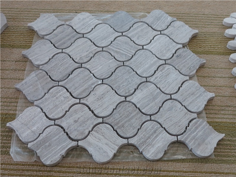 Marble Lantern Mosaic Tiles for Wall