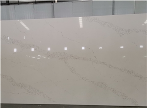 Natural Light Veins White Quartz