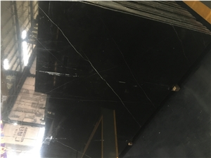 Nero Marquina Marble Stone for Home Furniture