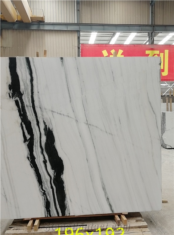 Panda White Marble Slabs Stone for Wall Covering
