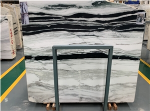 Panda White Marble Slabs Stone for Wall Covering