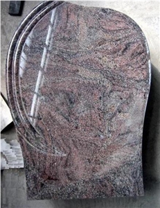 Paradiso Granite Upright Headstone,Gravestone