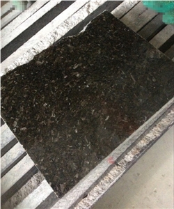 Polished China Brown Granite Floor Tiles
