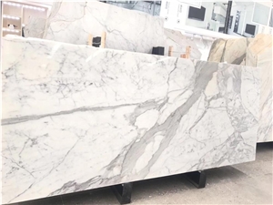 Polished China Calacatta Marble Tiles&Slabs