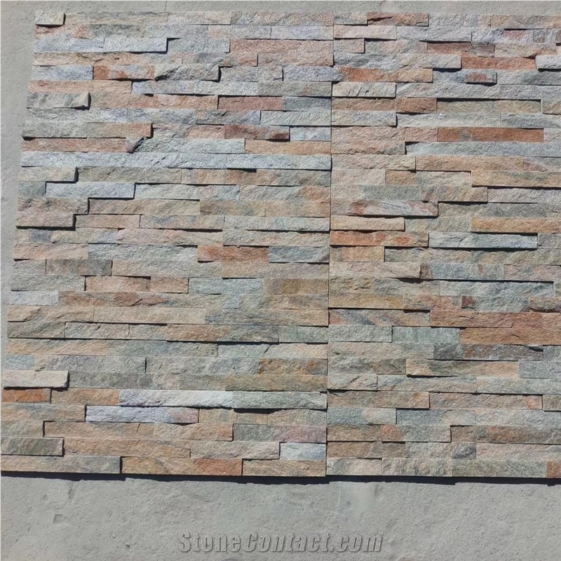 Quartzite Manufactured Stone Veneer Ledger Panel
